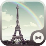 rainbow eiffel android application logo